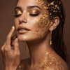 Beauty & Fashion Ideas with Edible Gold Leaf | Luxury Styling Inspiration