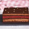 Edible Gold Leaf Chocolate Mousse Cake