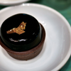 Edible Gold Leaf Premium Dark Chocolate Tart