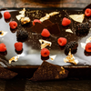 Edible Gold Leaf Chocolate Cake with Berries