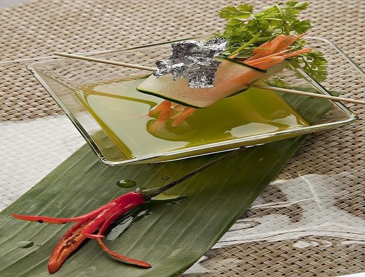 25 Loose Leaves 80 x 80 Edible Silver Leaf