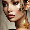 The Use of Gold Leaf in Makeup and Beauty