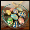 Gild an egg for Easter