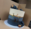 Edible Gold: Rosie Bakes 30th Birthday Cake