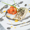Smoked Salmon with Edible Gold✨