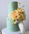 edible gold leaf cake 