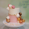 Edible Gold Cake made by @lisa.cakeoftheart