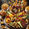 Using Edible Gold Leaf in Fruits and Snacks