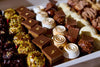 Gormet Desserts with Gold Leaf Embellishments
