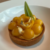 Mango custard tart dessert With Edible Gold✨