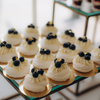 Edible Gold Leaf Mini Pavlova Desserts