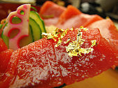 23ct Red Edible Gold Leaf Small Flakes - 500mg