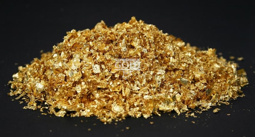 edible gold flakes