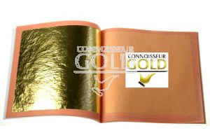 10 leaves loose booklet 23ct Edible Gold Leaf 80 x 80mm